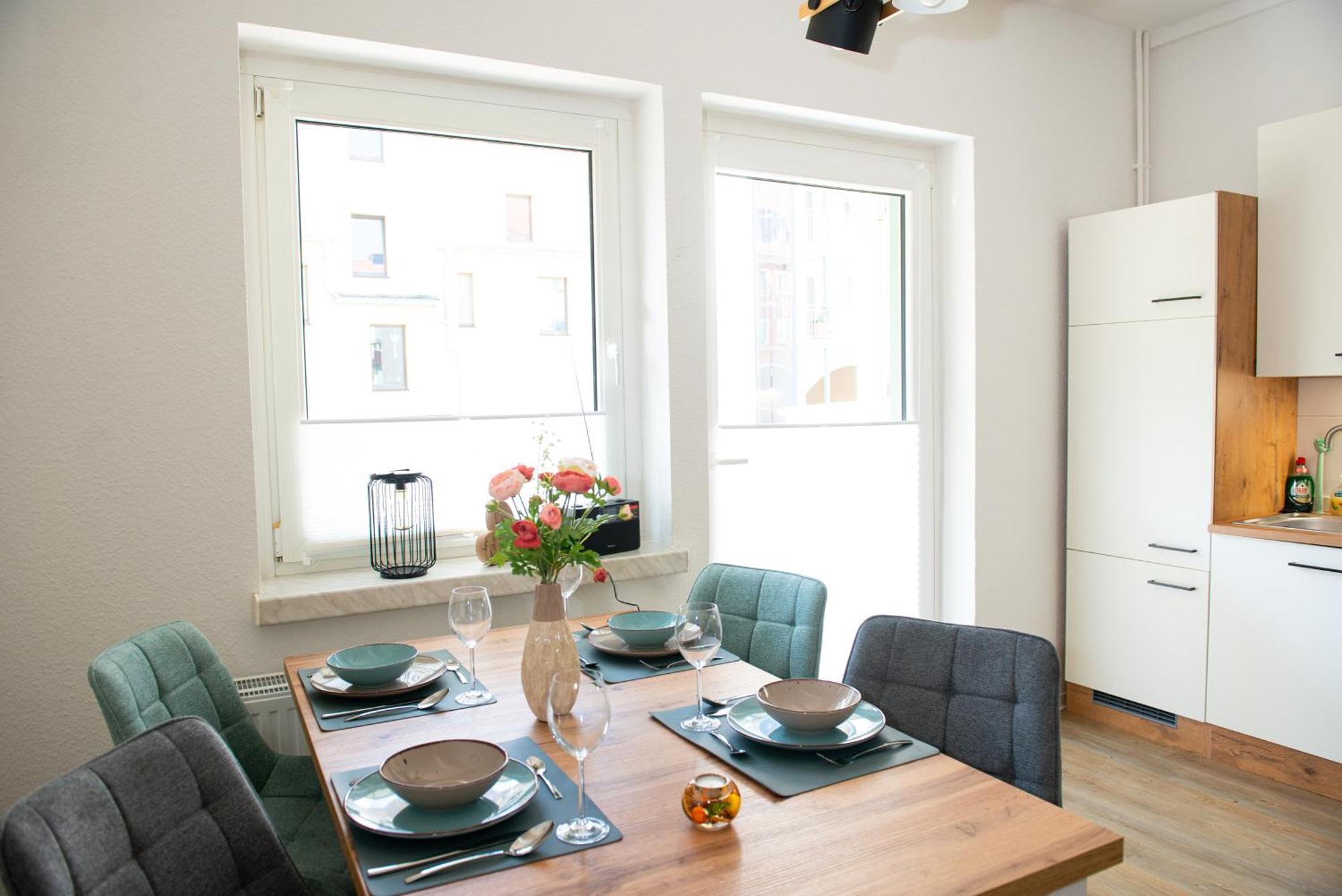 Savor Appartement 5 Personen 2 Schlafzimmer Babybett Netflix Balkon Zentrum Bautzen Exterior photo