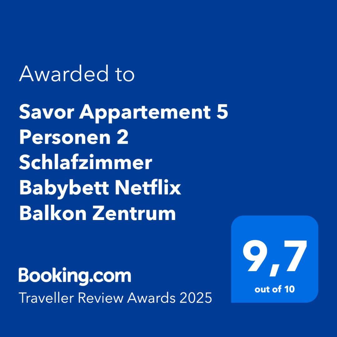 Savor Appartement 5 Personen 2 Schlafzimmer Babybett Netflix Balkon Zentrum Bautzen Exterior photo